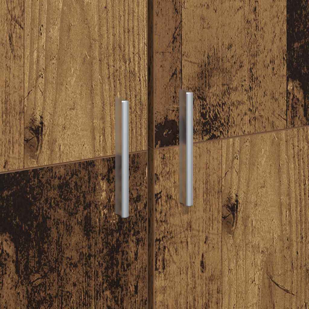 Highboard Old Wood 60 x 35 x 180 cm Engineered wood