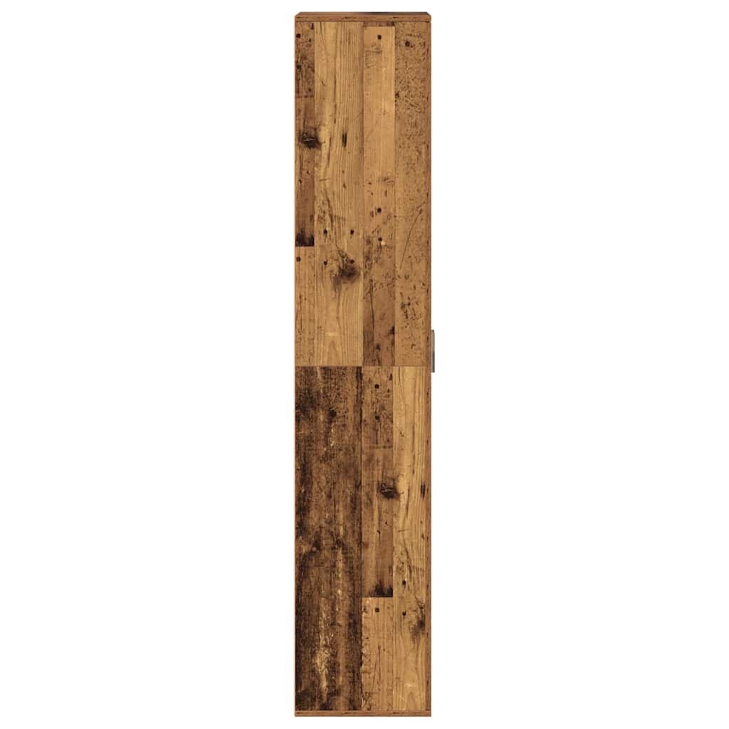 Highboard Old Wood 60 x 35 x 180 cm Engineered wood
