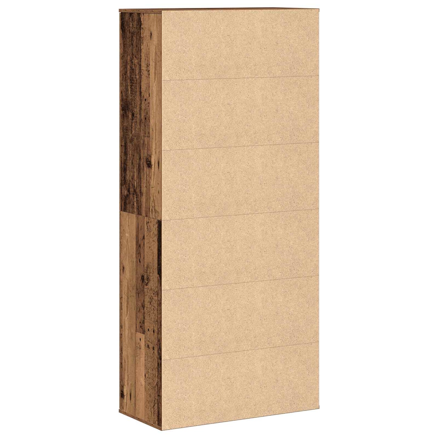 Highboard 80 x 39 x 178 cm Engineered Wood Old Wood
