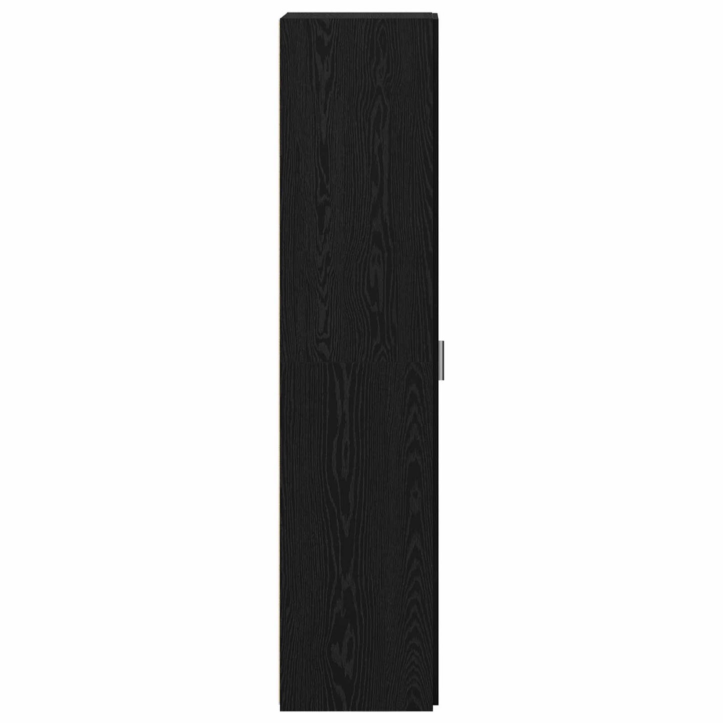 Highboard 2 pcs Black Oak 50 x 42.5 x 185 cm