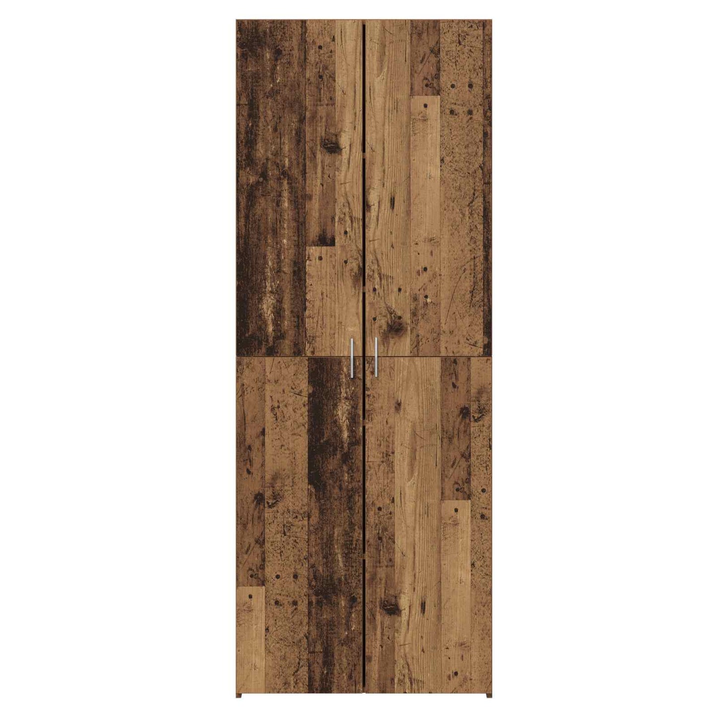 Highboard 2 pcs Old Wood 70 x 42.5 x 185 cm