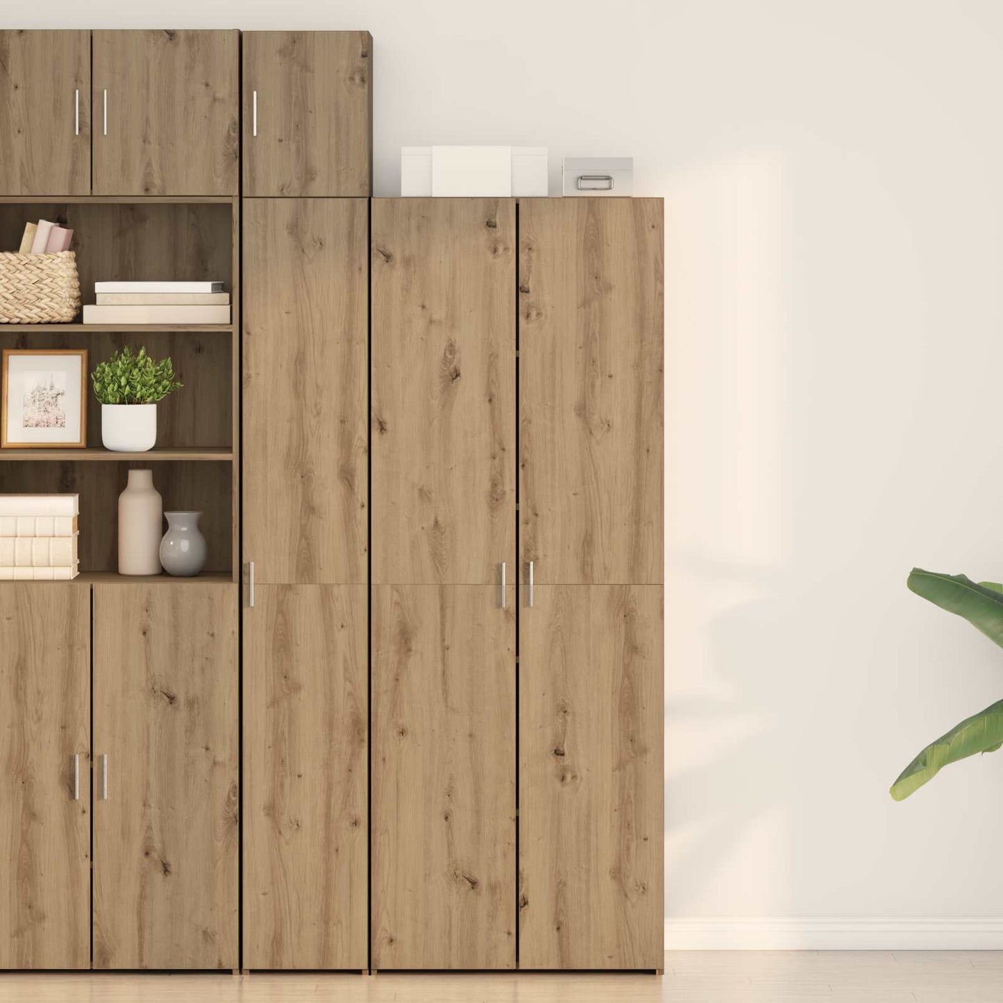 Highboard 2 pcs Artisan Oak 70 x 42.5 x 185 cm