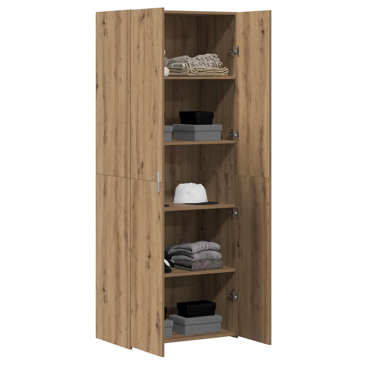 Highboard 2 pcs Artisan Oak 70 x 42.5 x 185 cm