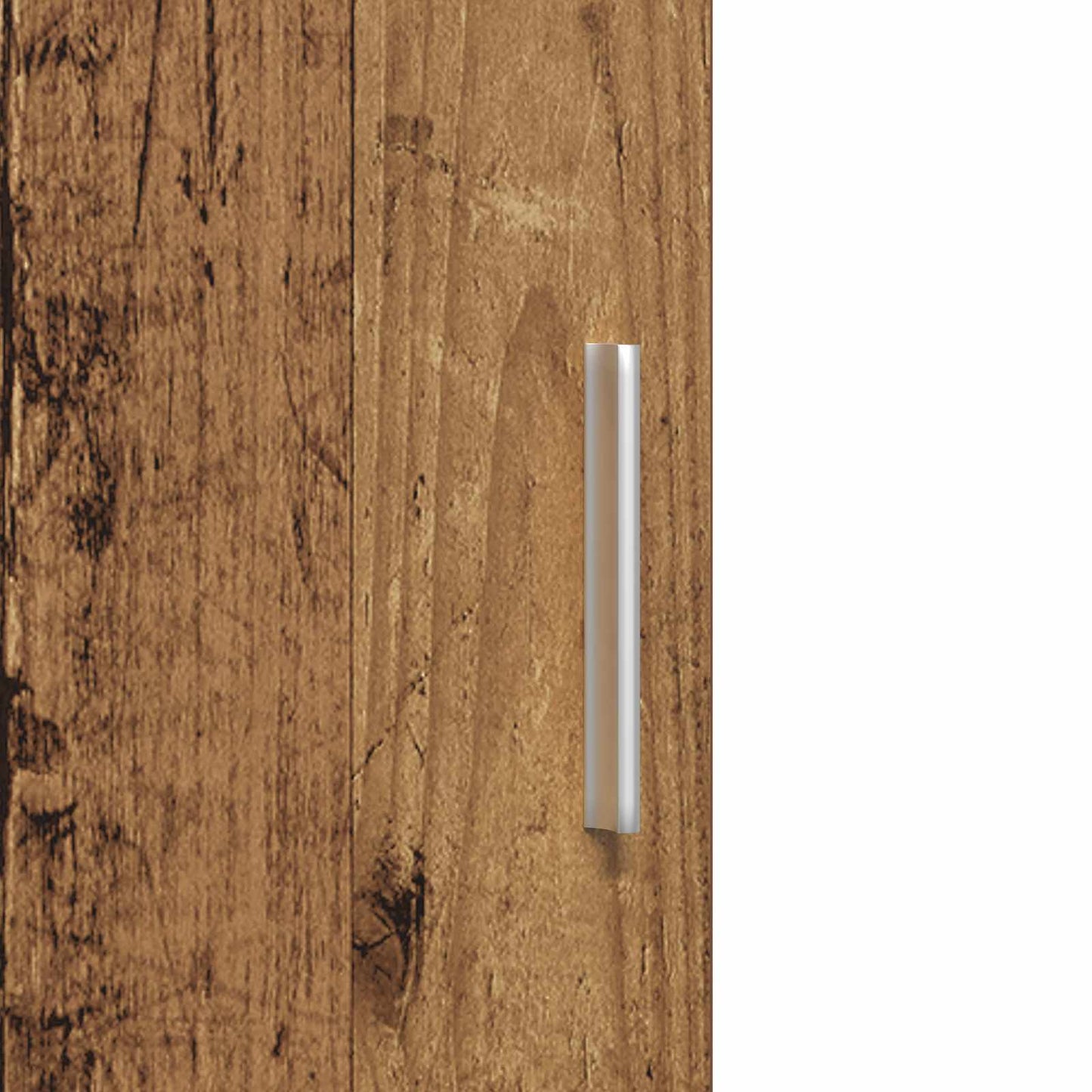 Highboard 2 pcs Old Wood 80 x 42 x 185 cm