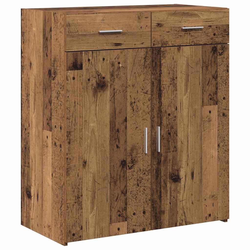 Storage Cabinet Old Wood 80 x 42.5 x 93 cm
