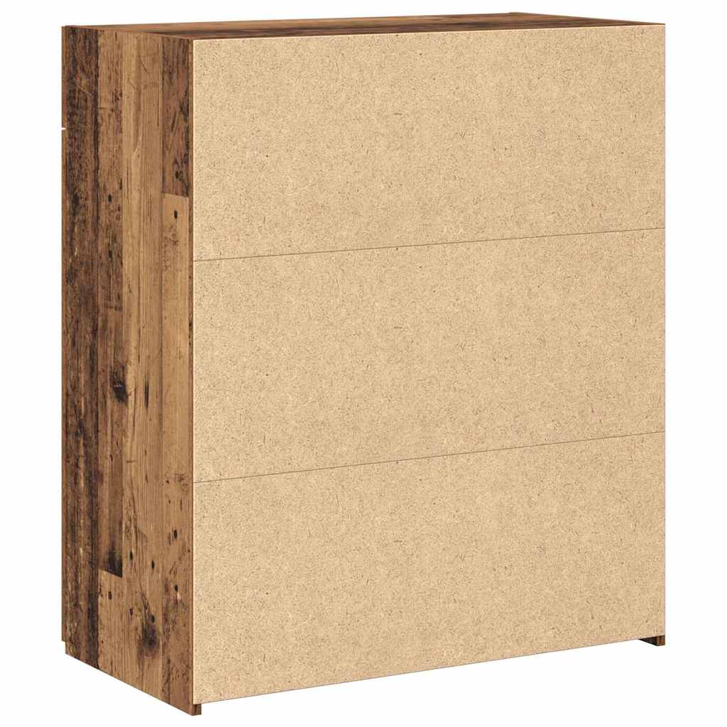 Storage Cabinet Old Wood 80 x 42.5 x 93 cm
