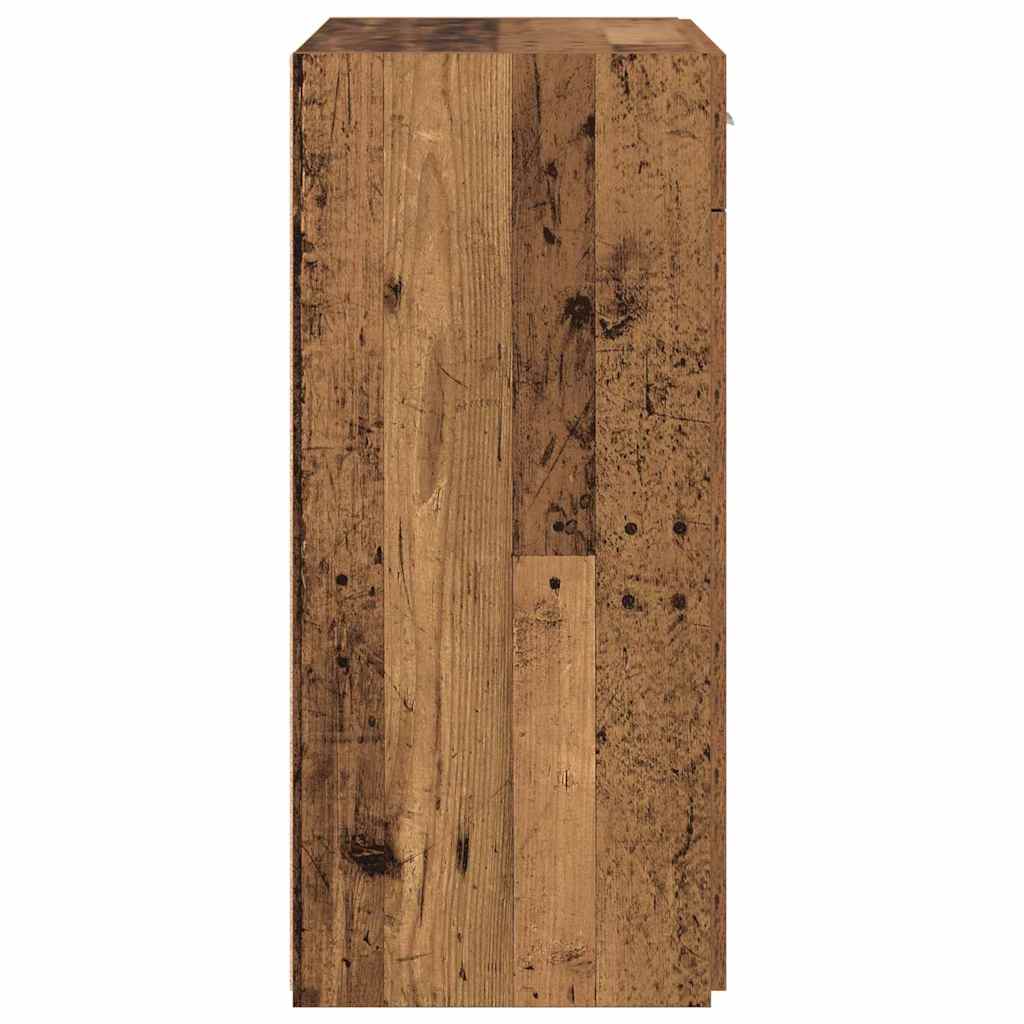 Storage Cabinet Old Wood 80 x 42.5 x 93 cm