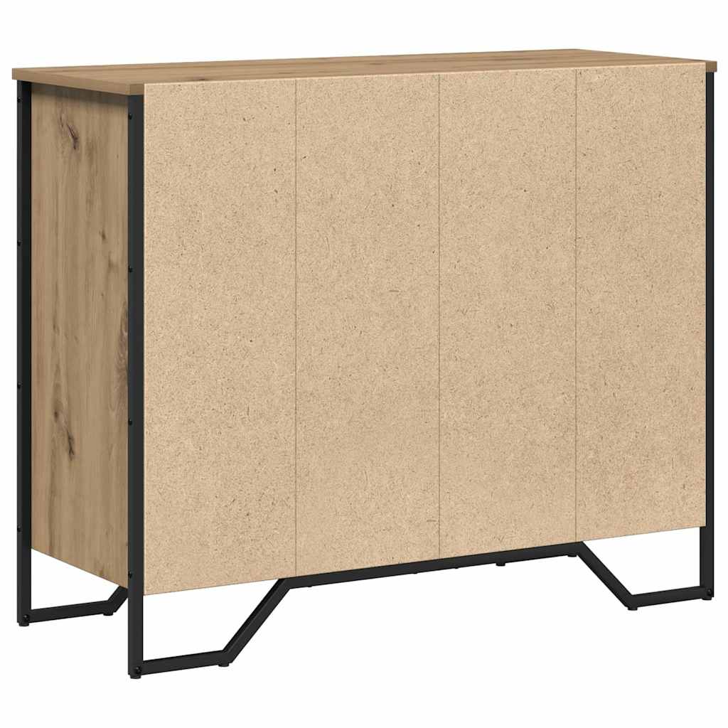 Chest of Drawers 2 pcs Artisan Oak 91 x 35.5 x 74.5 cm