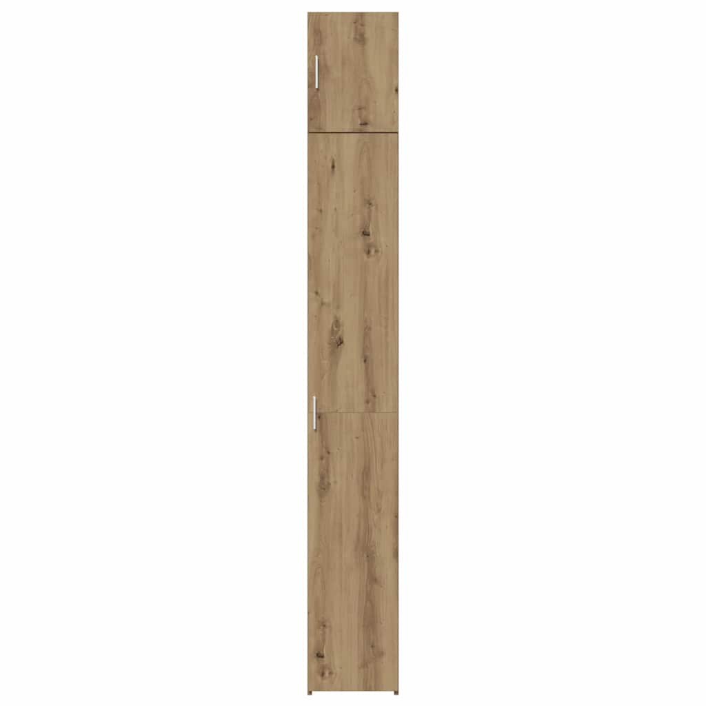 Storage Cabinet with Shelves Artisan Oak 30 x 42.5 x 225 cm