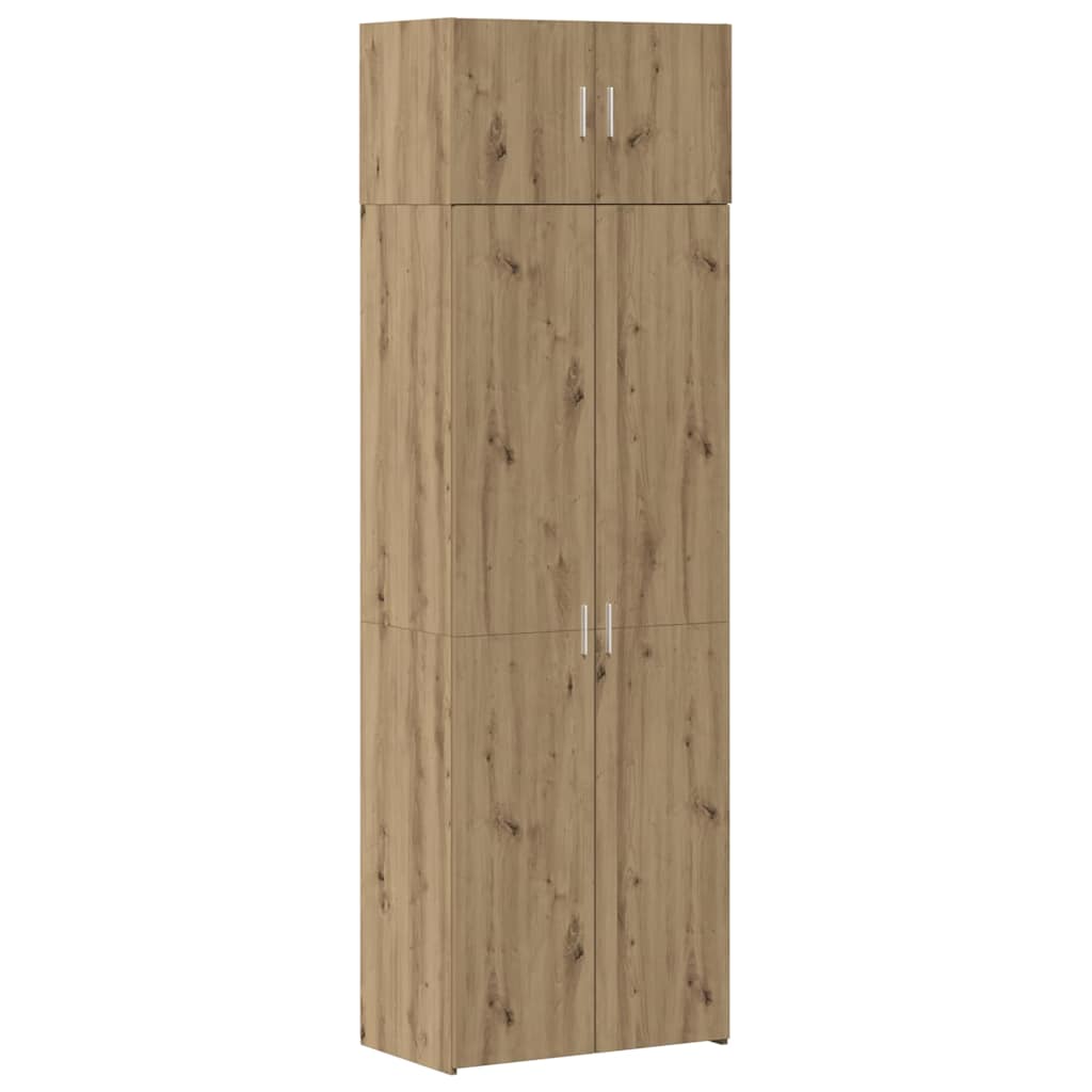 Storage Cabinet 3 pcs Artisan Oak
