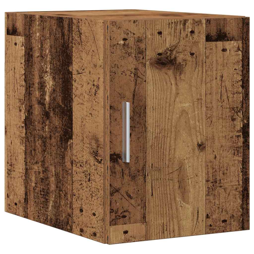 Storage Cabinet with Drawer 2 pcs Old Wood 30 x 42.5 x 225 cm
