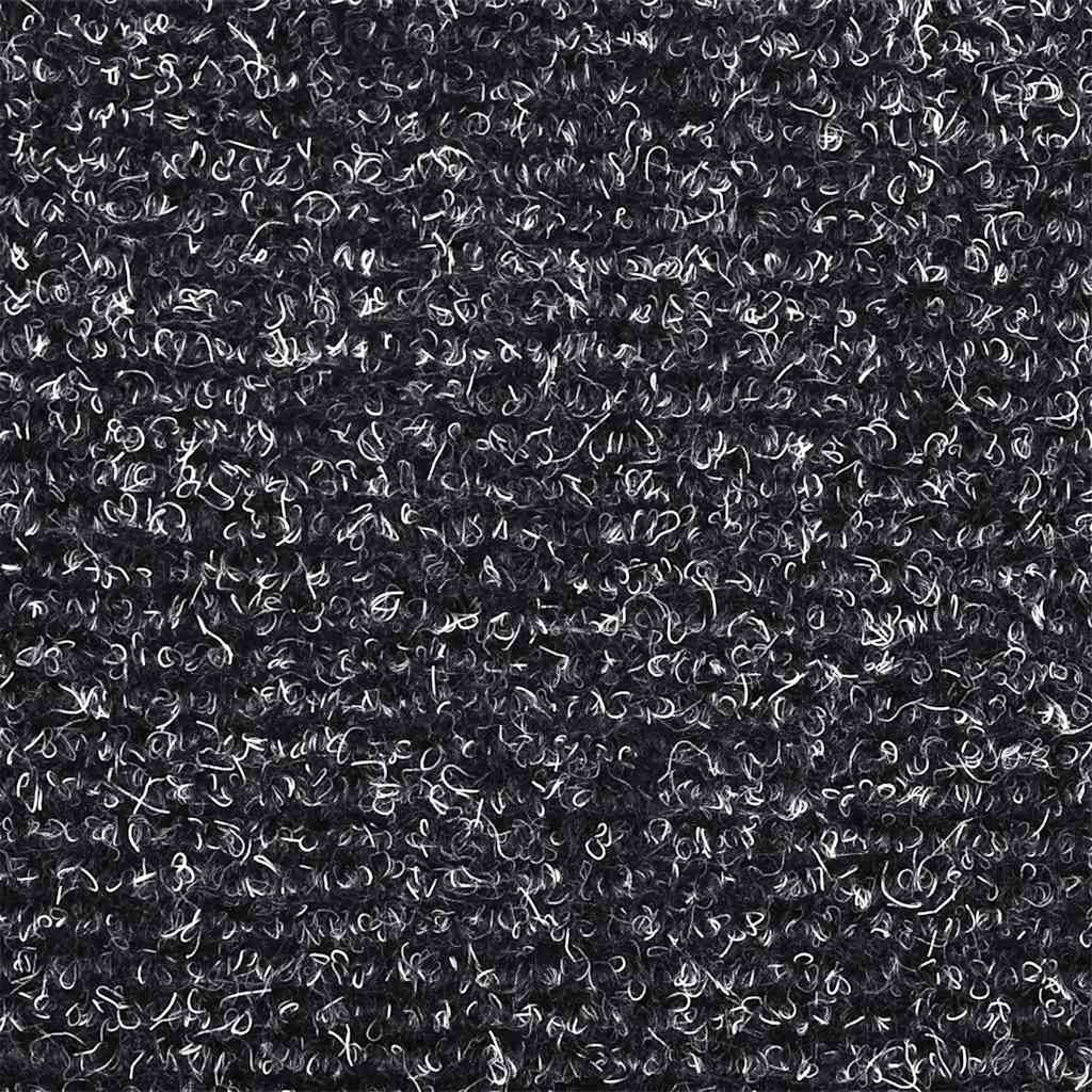 vidaXL Stair Mats Self-adhesive 20 pcs Dark Grey 56x17x3 cm