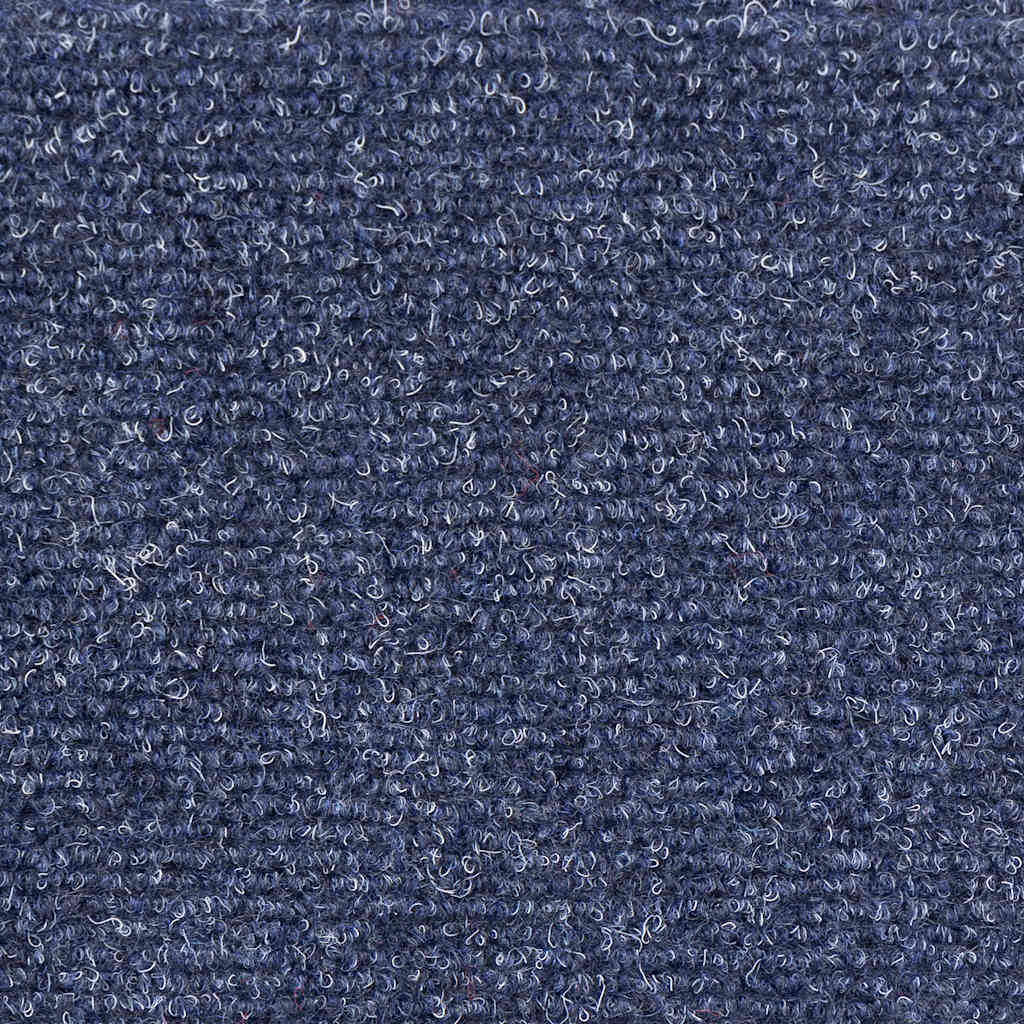 Stair Mats Self-adhesive 20 pcs 56x17x3 cm Blue Half Round