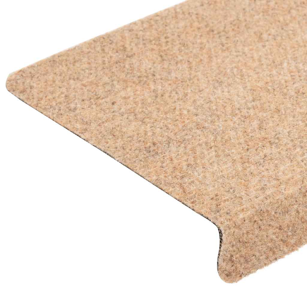 vidaXL Stair Mats Self-adhesive 30 pcs Brown 65x21x4 cm