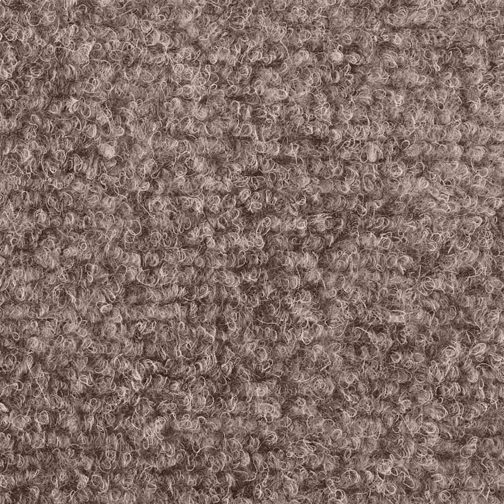 Stair Mats Self-adhesive 30 pcs 65x21x4 cm Light Brown