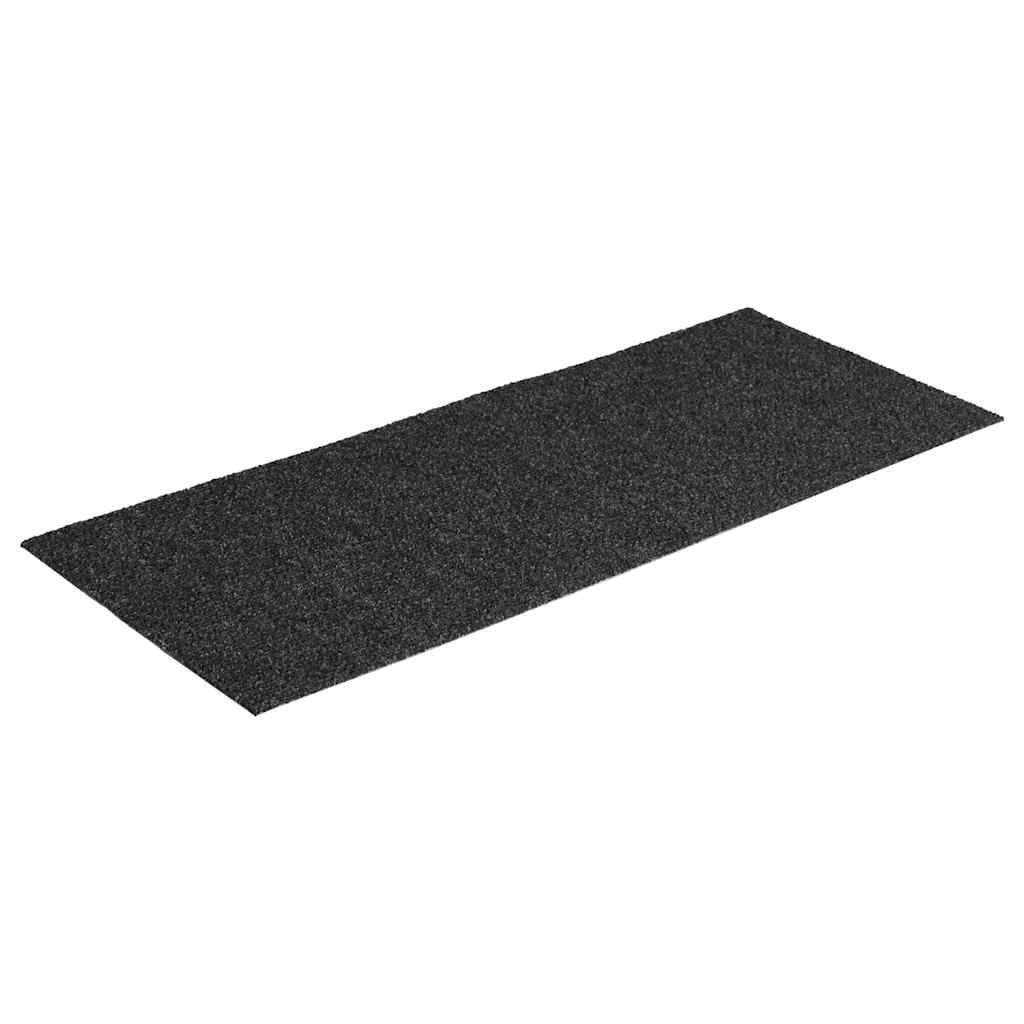 vidaXL Stair Mats Self-adhesive 30 pcs Anthracite 60x25 cm Rectangular