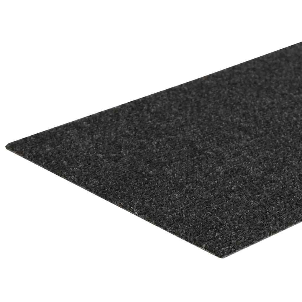 vidaXL Stair Mats Self-adhesive 30 pcs Anthracite 60x25 cm Rectangular