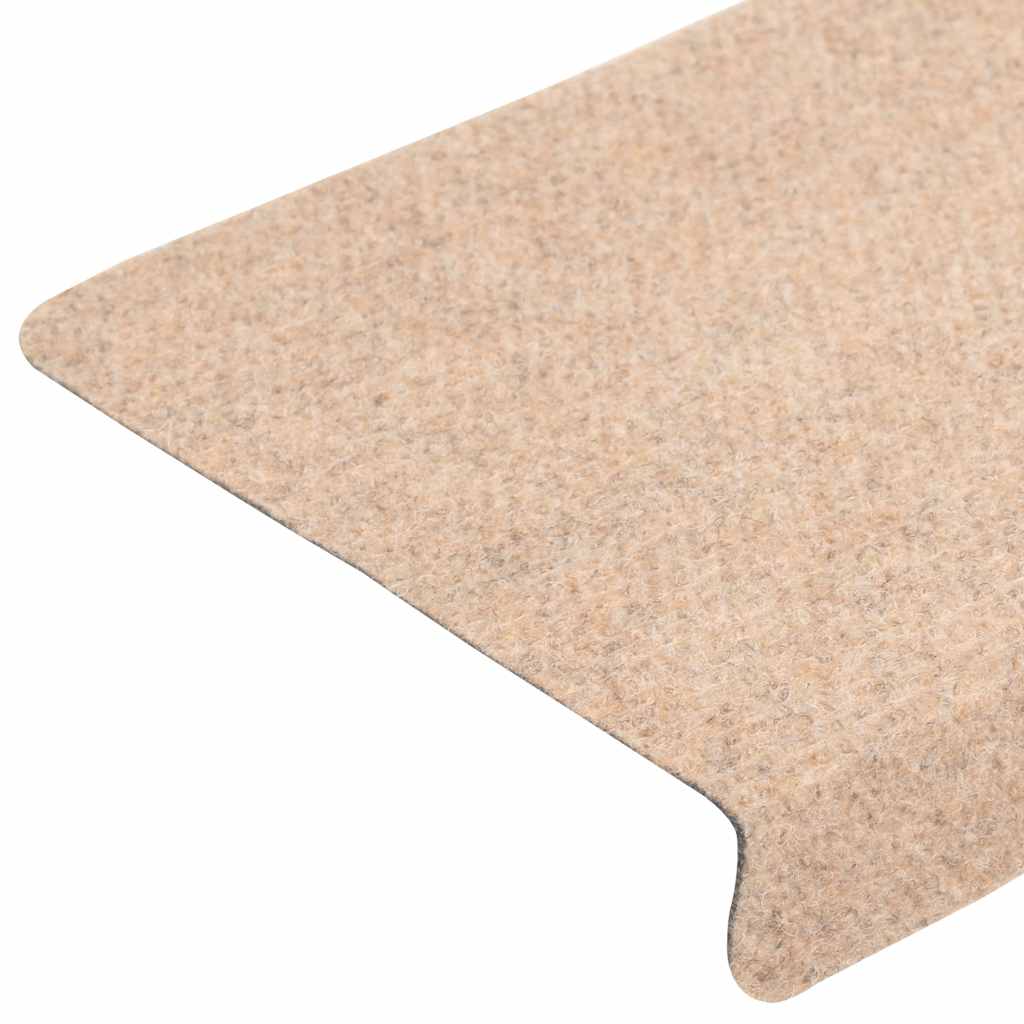 vidaXL Stair Mats Self-adhesive 20 pcs Brown 65x21x4 cm