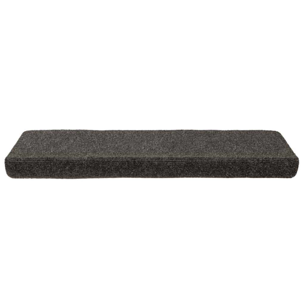 Stair Mats Self-adhesive 20 pcs 65x21x4 cm Anthracite