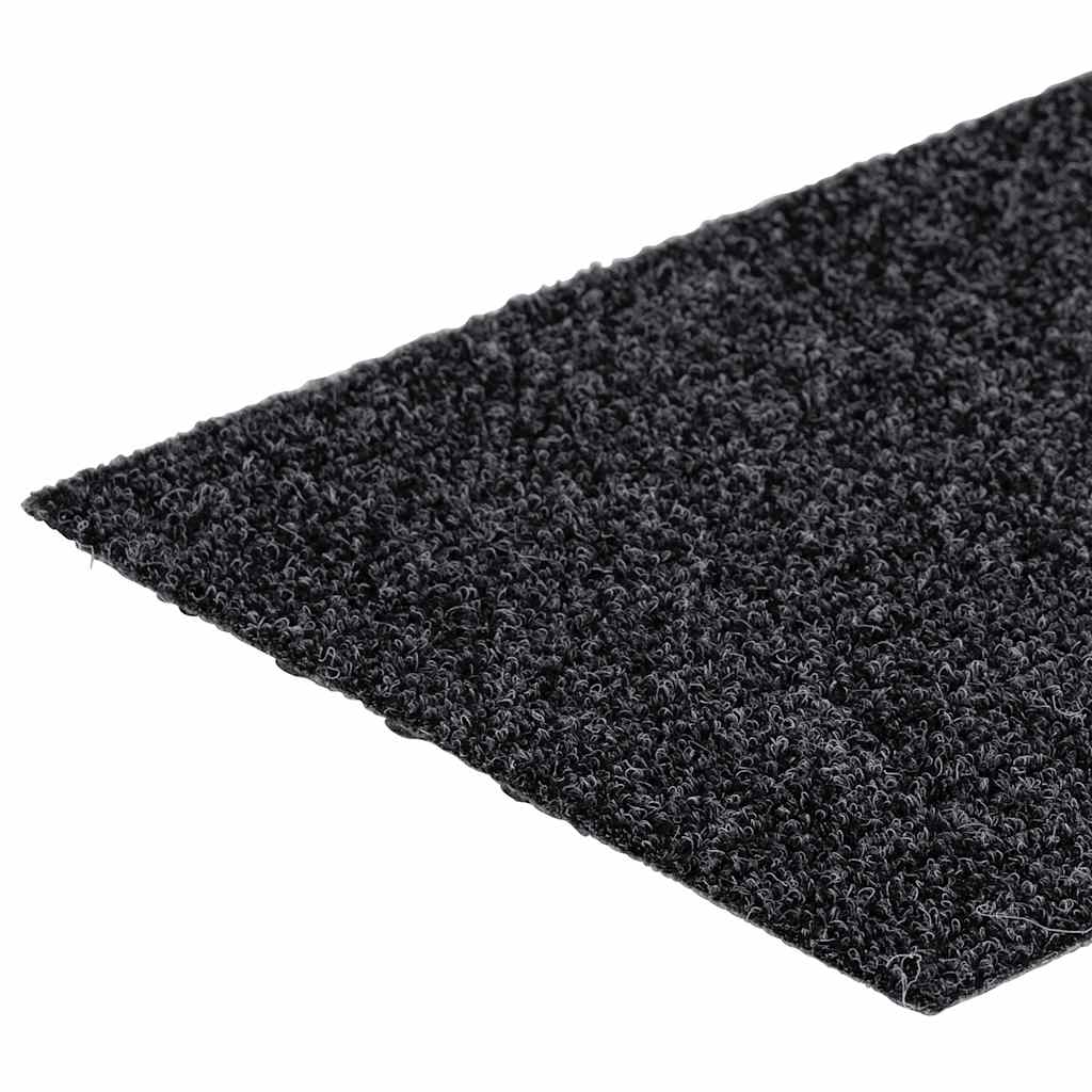 vidaXL Stair Mats Self-adhesive 30 pcs Grey 76x20 cm Rectangular