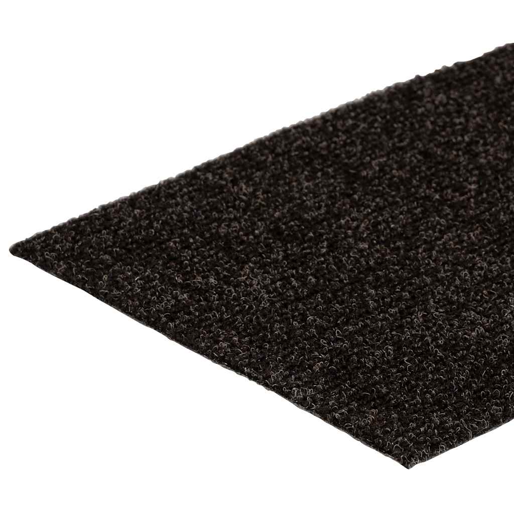 vidaXL Stair Mats Self-adhesive 30 pcs Brown 76x20 cm Rectangular