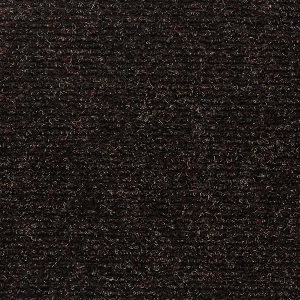 vidaXL Stair Mats Self-adhesive 30 pcs Dark Brown 76x20 cm Rectangular