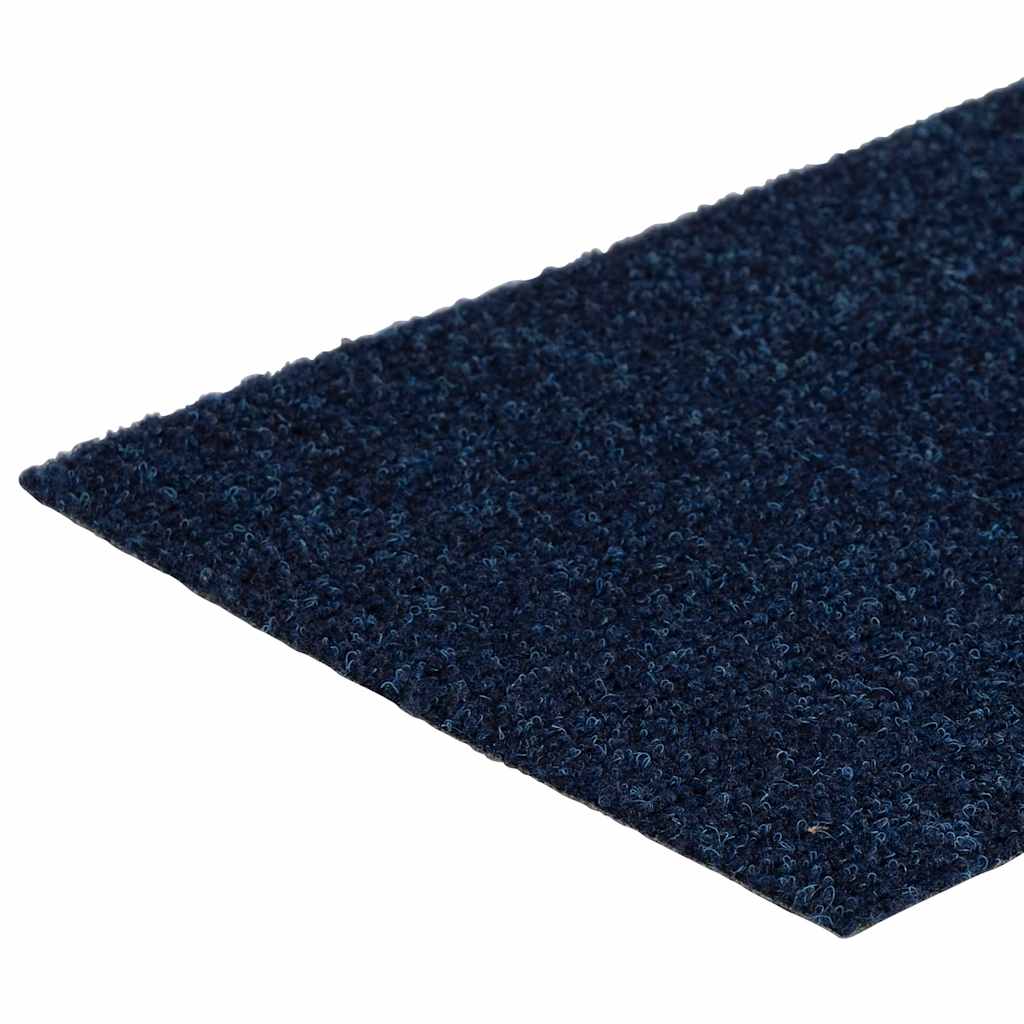 vidaXL Stair Mats Self-adhesive 30 pcs Blue 76x20 cm Rectangular