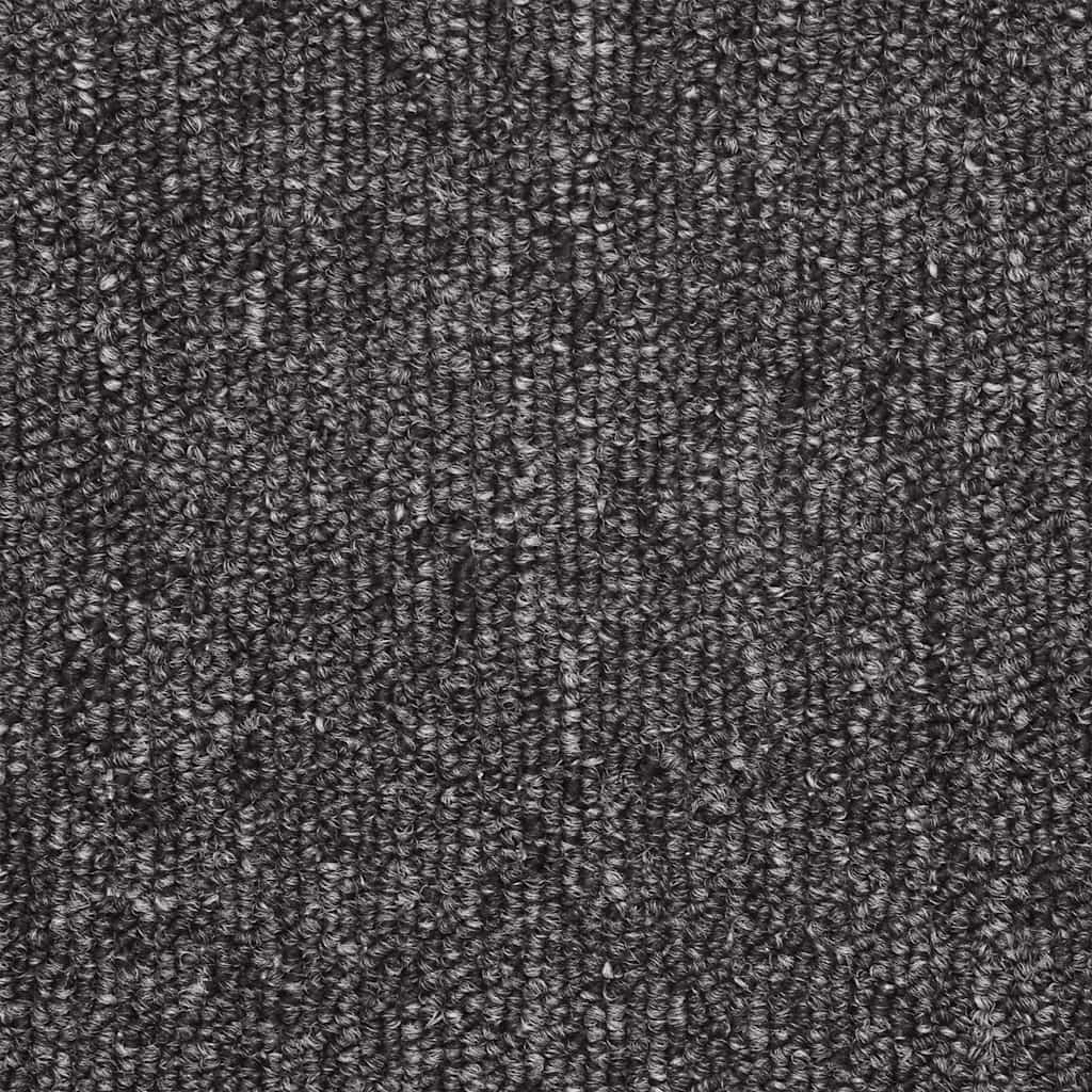 Stair Mats 30 pcs 56x17x3 cm Anthracite Half Round
