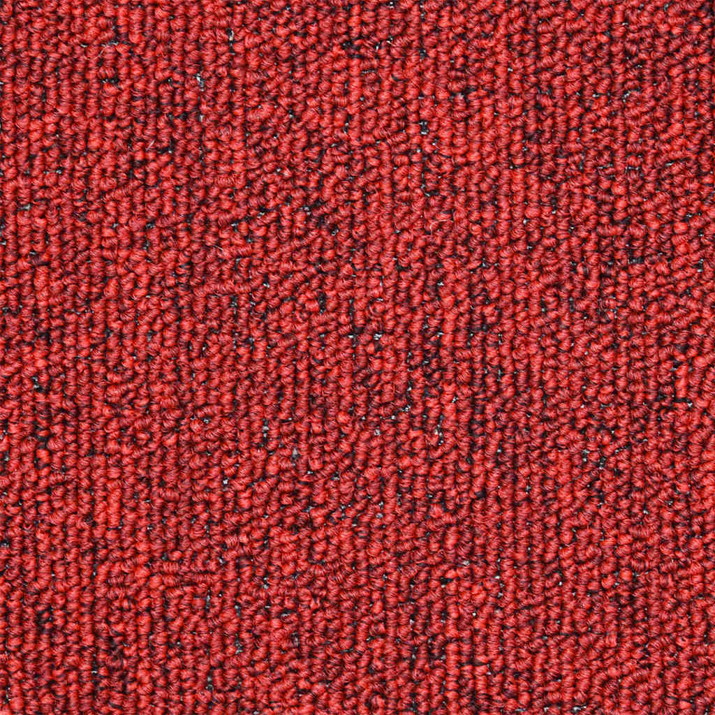 Stair Mats 30 pcs 56x17x3 cm Red Half Round