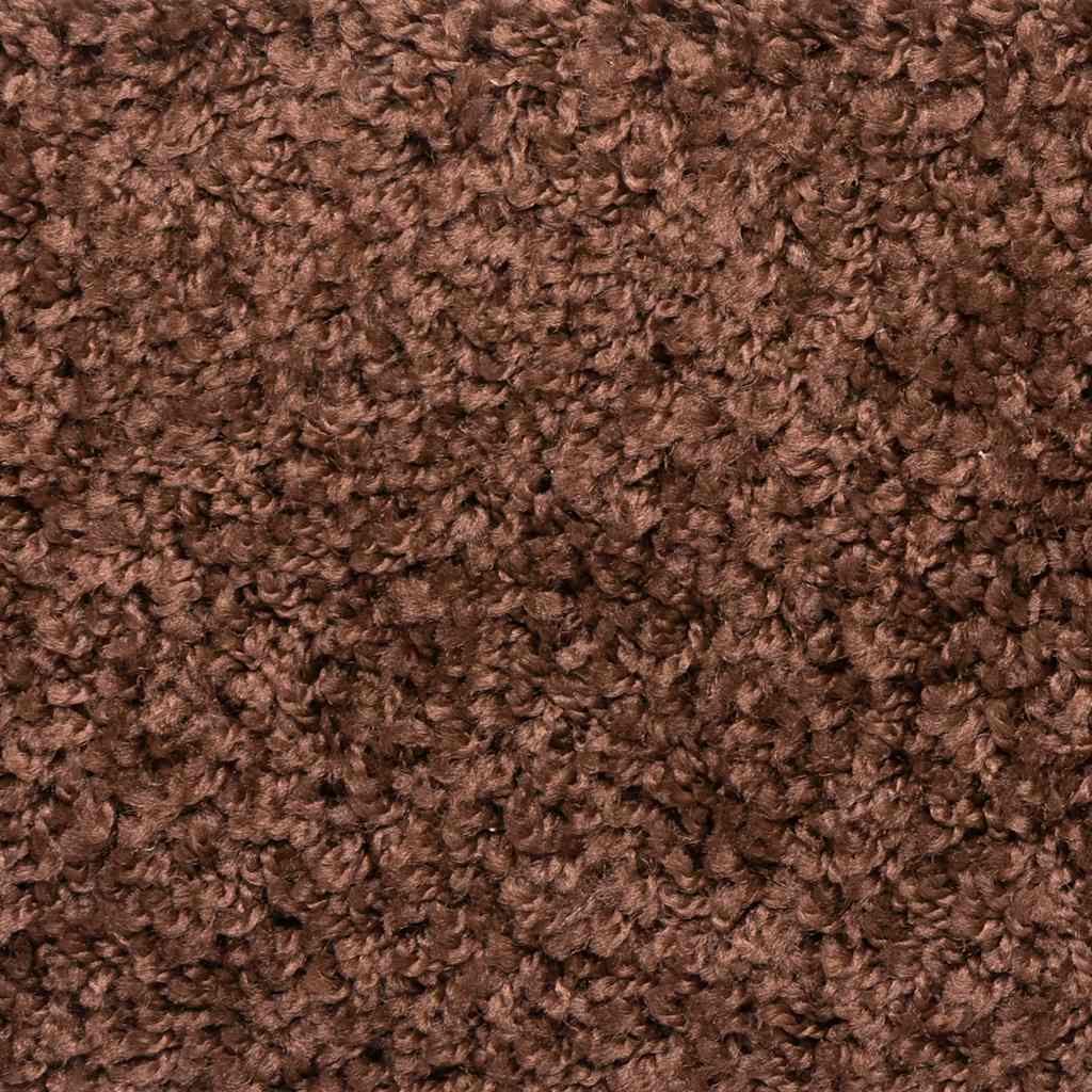 Stair Mats 30 pcs 56x17x3 cm Brown Half Round