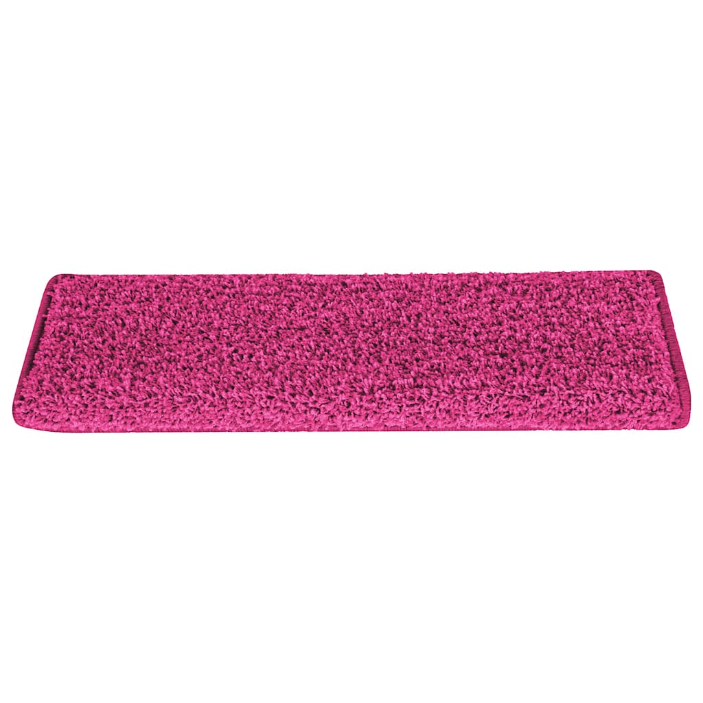 Stair Mats 30 pcs 65x21x4 cm Pink Rectangular Edge