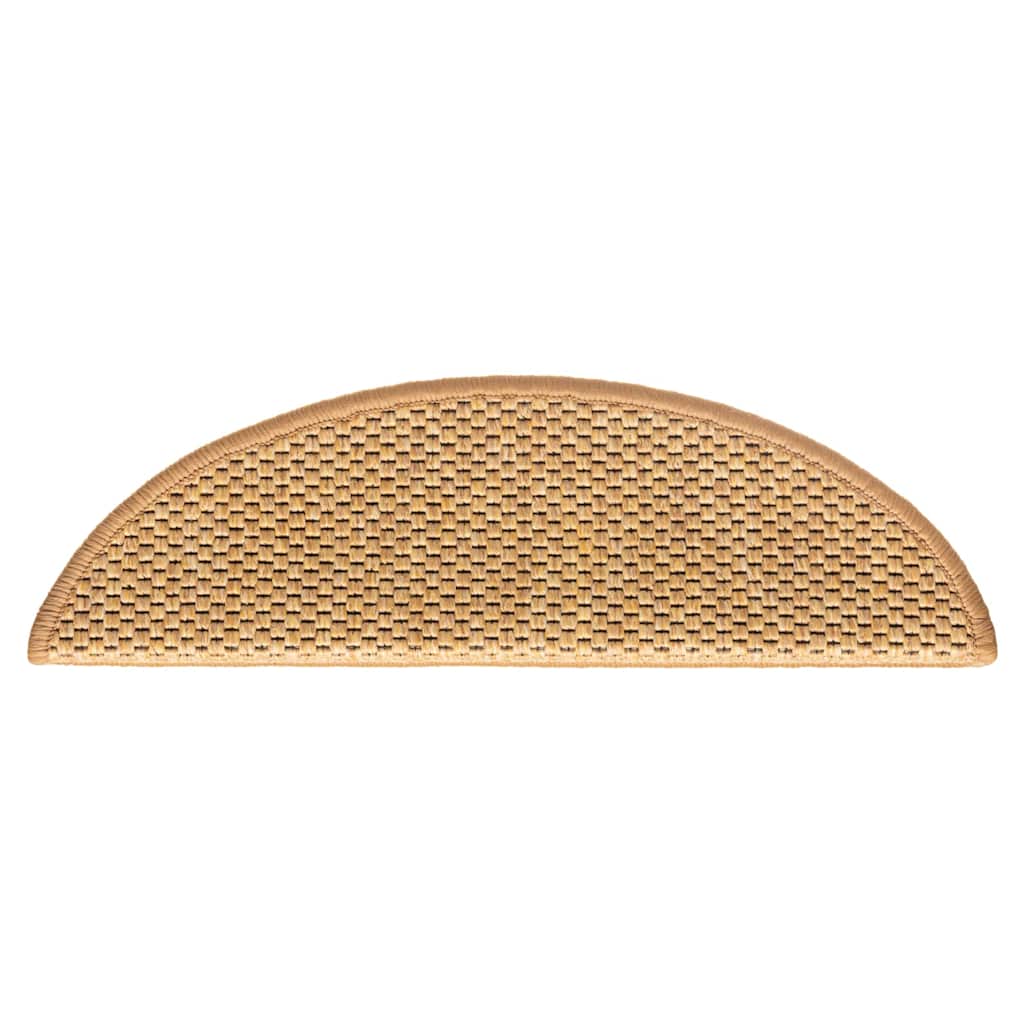 Stair Mats Self-adhesive Sisal-Look 30 pcs 56x17x3 cm Sisal