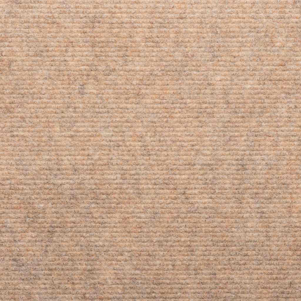 vidaXL Stair Mats Self-adhesive 30 pcs Beige 56x17x3 cm