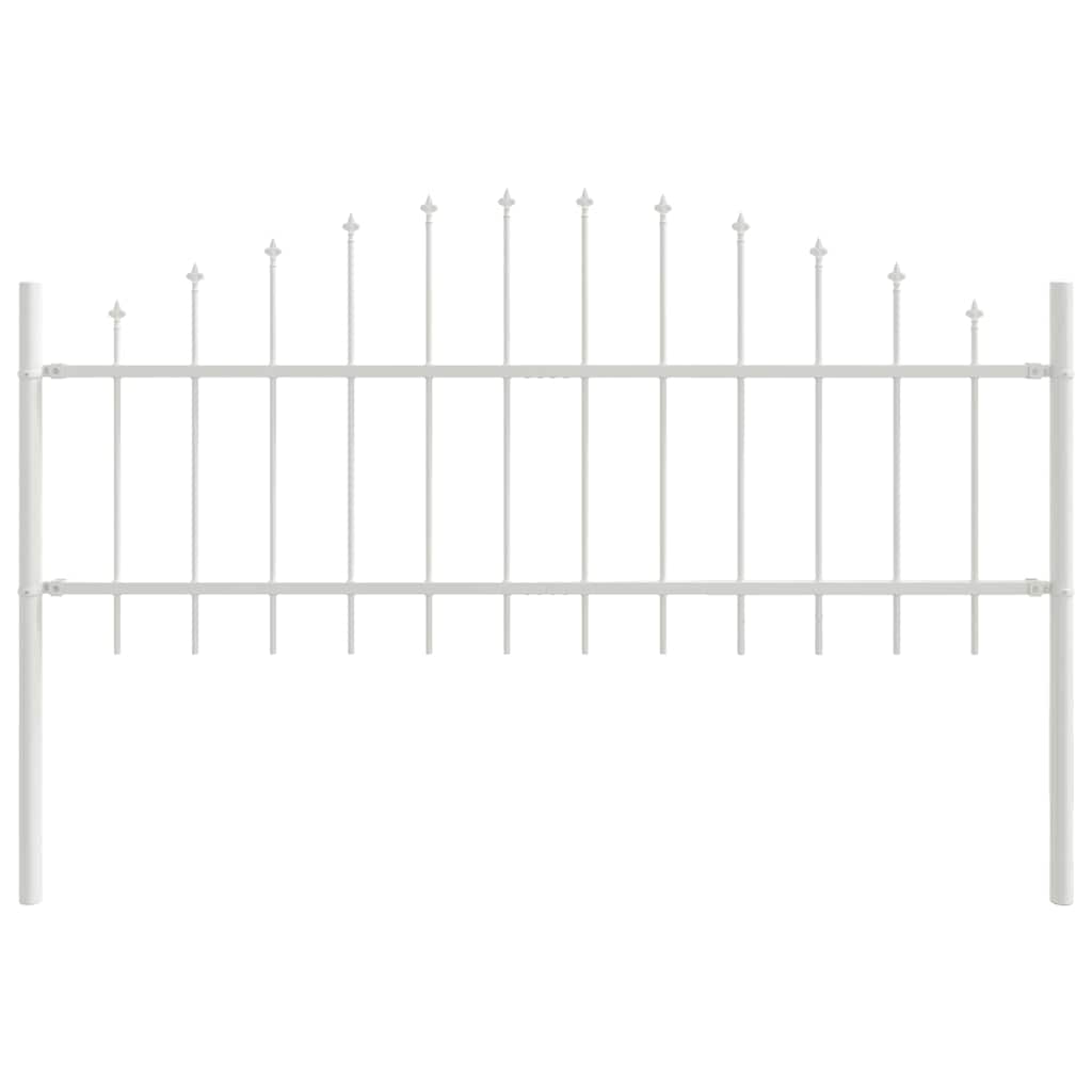Garden Fence Woerden 3 pcs White