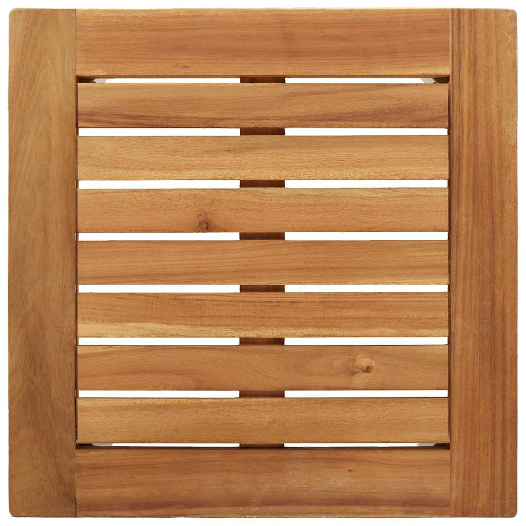 Garden Dining Set 3 pcs Brown