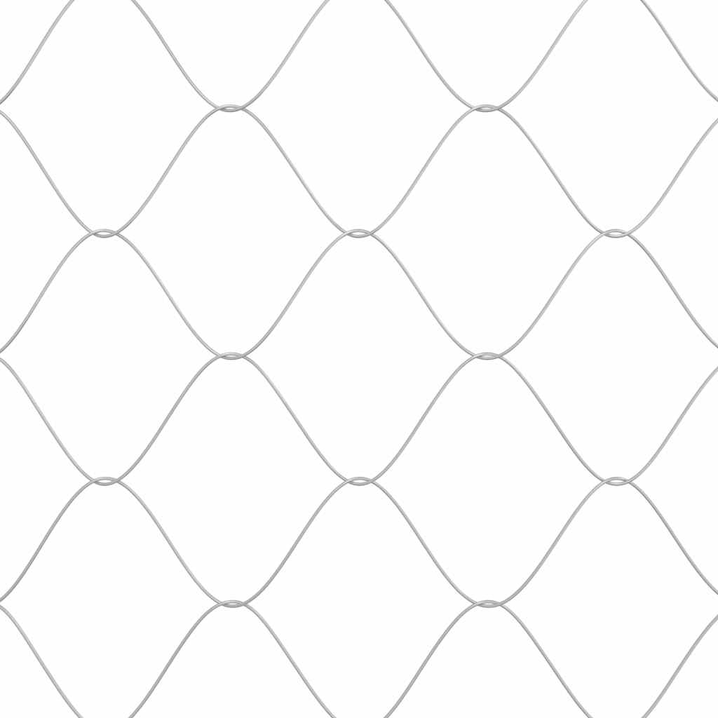 Dog Cage Silver 200 x 200 x 200 cm Galvanised Steel