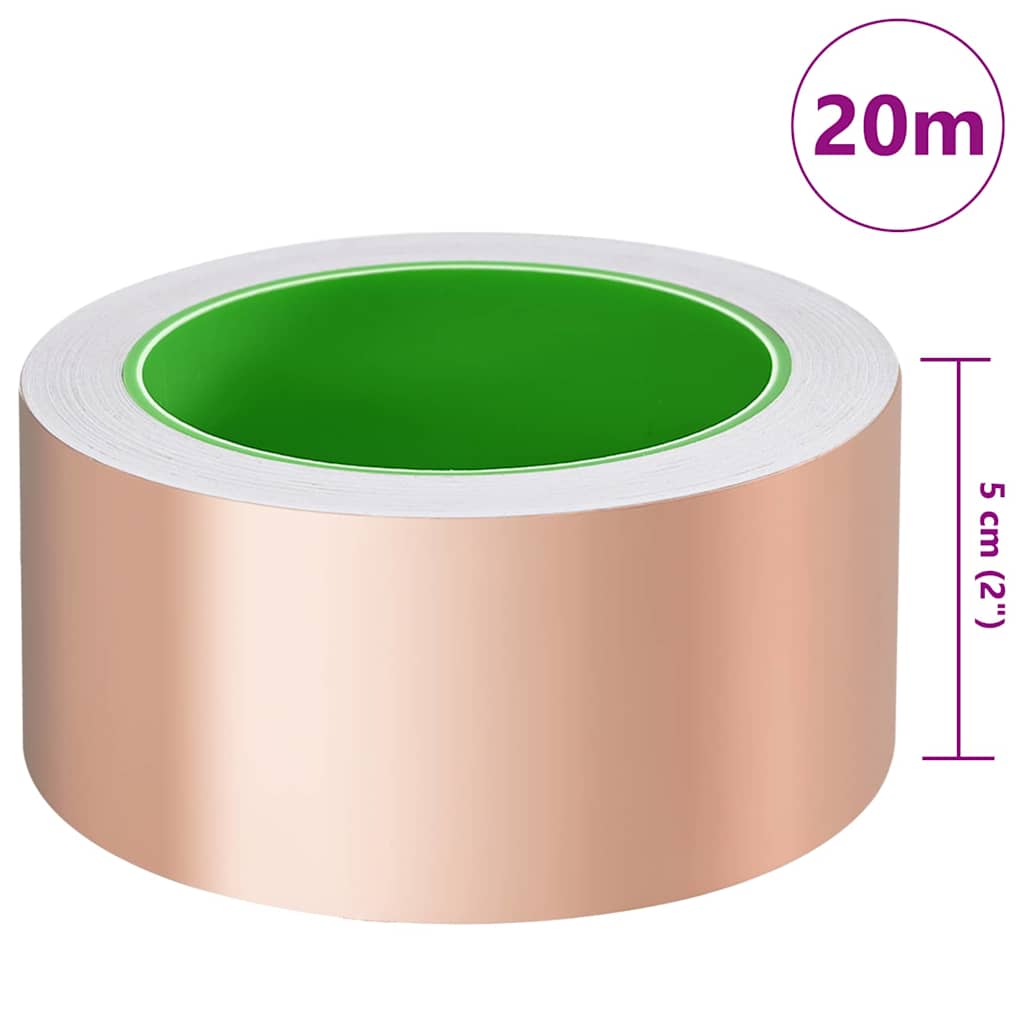 Copper Tape for Snail Protection Copper 50 mm x 20 m Copper