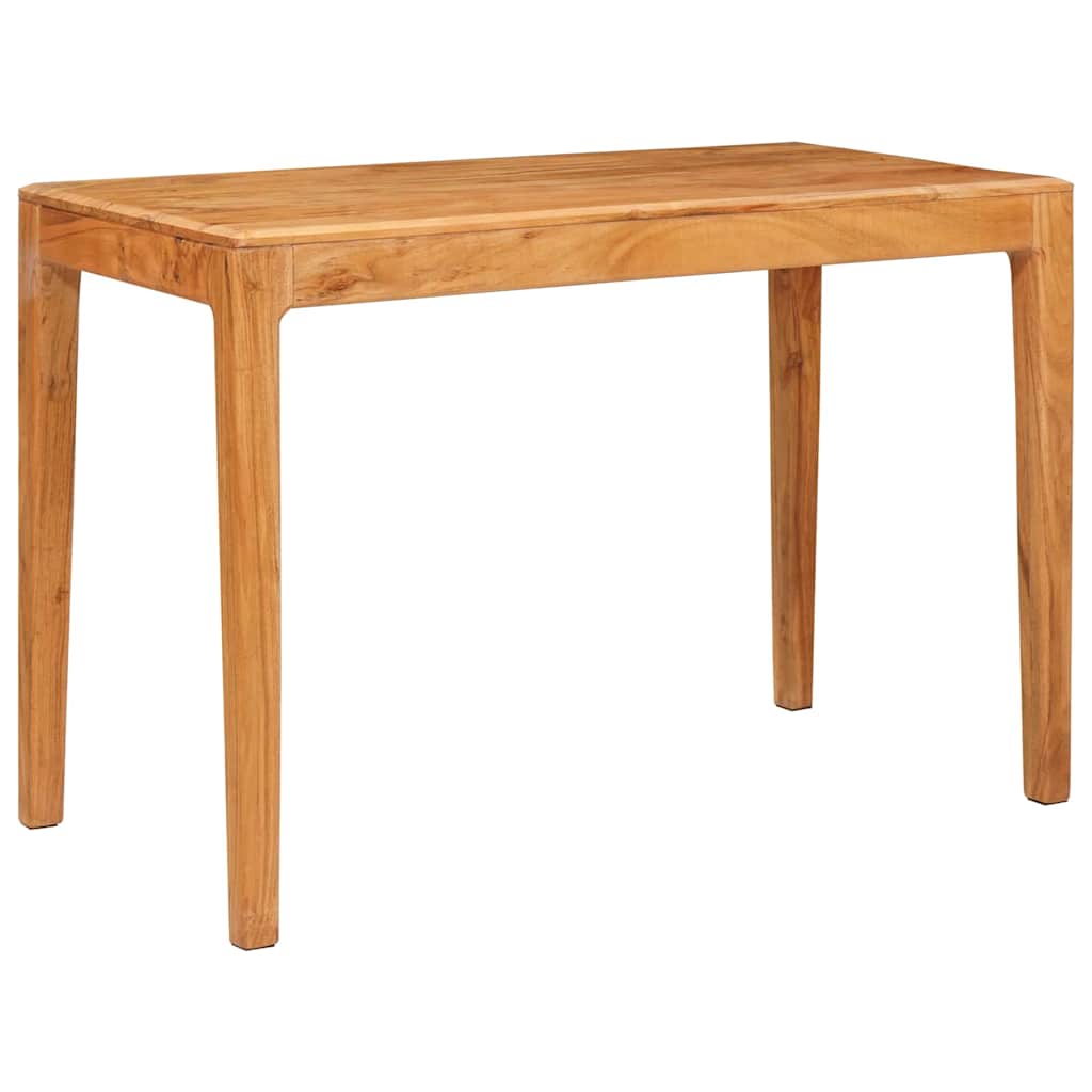 Dining Table Brown 110 x 55 x 76 cm Solid Acacia Wood