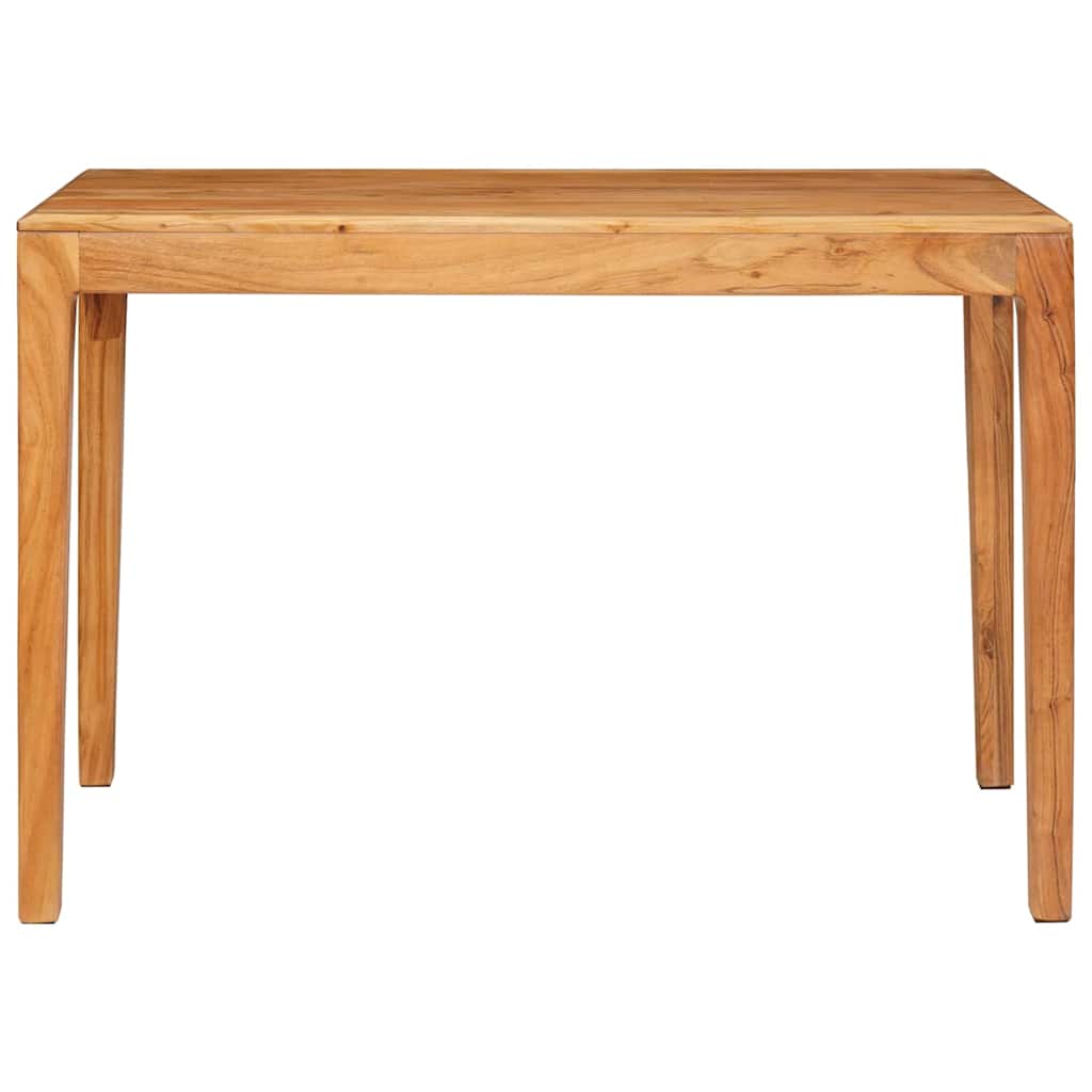 Dining Table Brown 110 x 55 x 76 cm Solid Acacia Wood