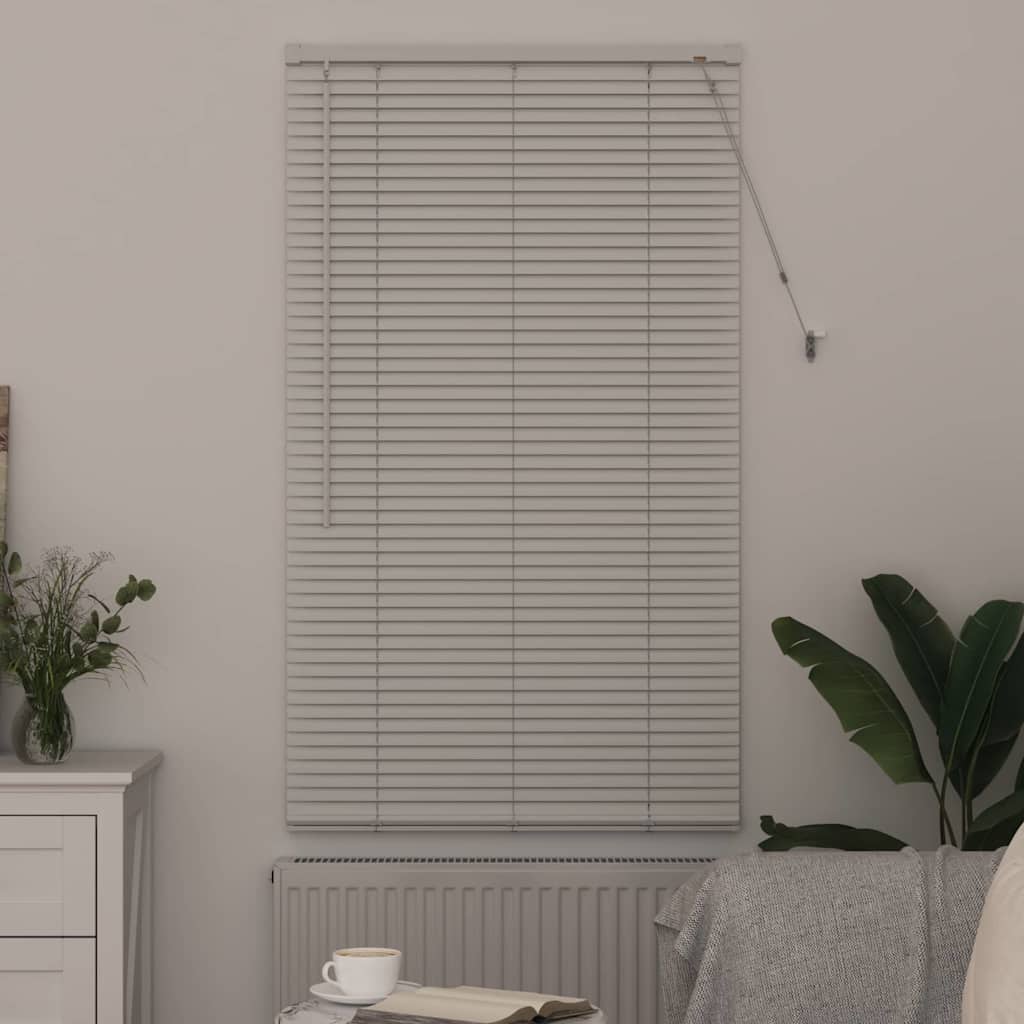 Venetian Blinds Height Adjustable White 175 x 70 cm Aluminium