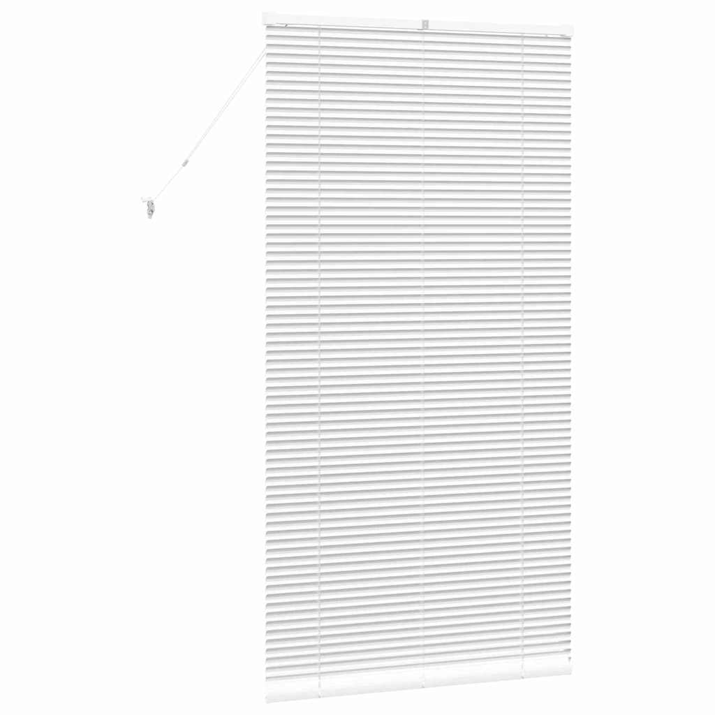 Venetian Blinds Height Adjustable White 175 x 85 cm Aluminium