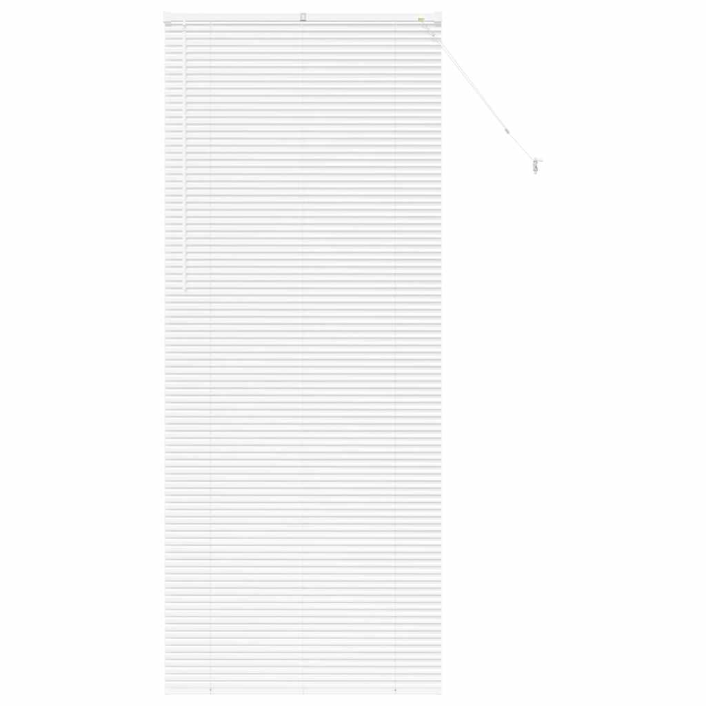 Venetian Blinds Height Adjustable White 220 x 95 cm Aluminium