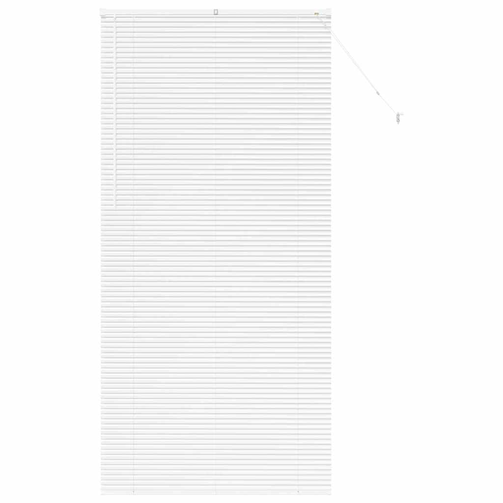 Venetian Blinds Height Adjustable White 220 x 100 cm Aluminium