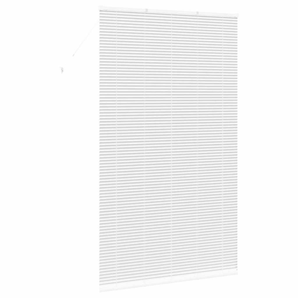 Venetian Blinds Height Adjustable White 220 x 135 cm Aluminium