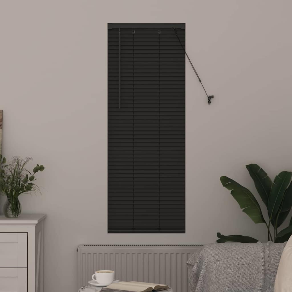 Venetian Blinds Manual Dark Grey 175 x 40 cm Aluminium