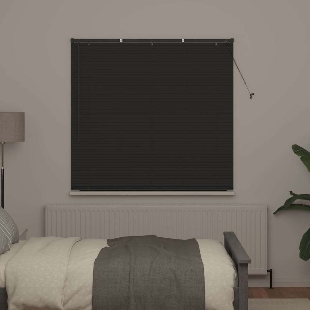 Venetian Blinds Manual Dark Grey 175 x 145 cm Aluminium