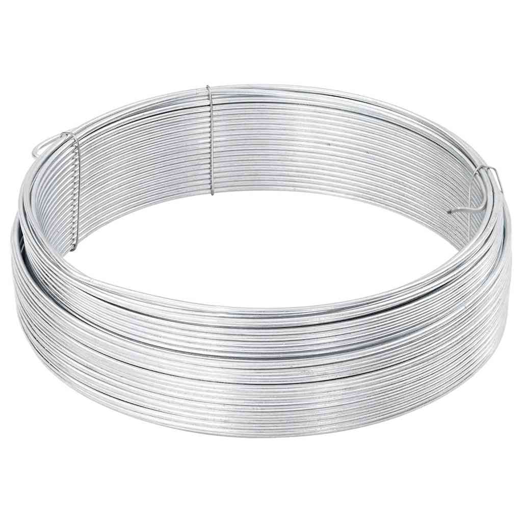 Fence Binding Wire Silver 80 m Hot dip galvanized wire