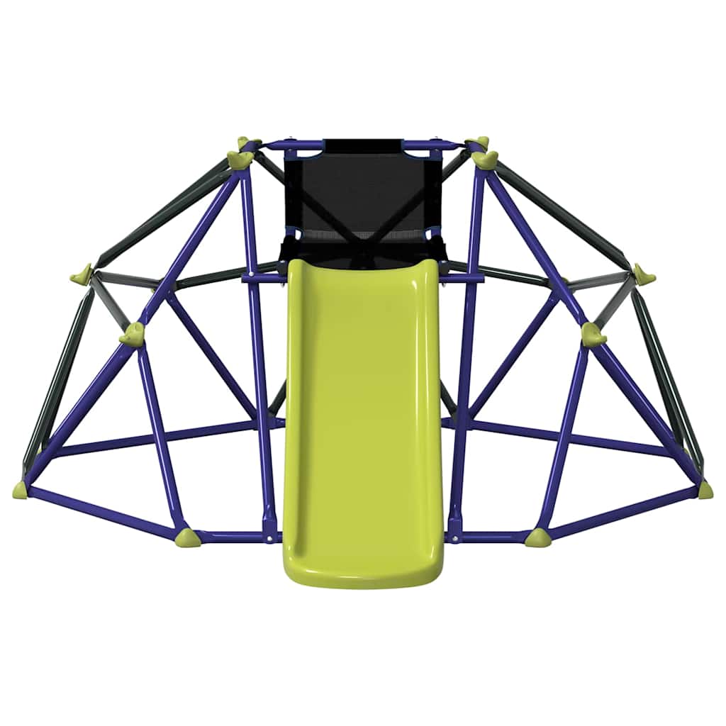 Children Climbing Dome Blue 6FT with Slide Steel