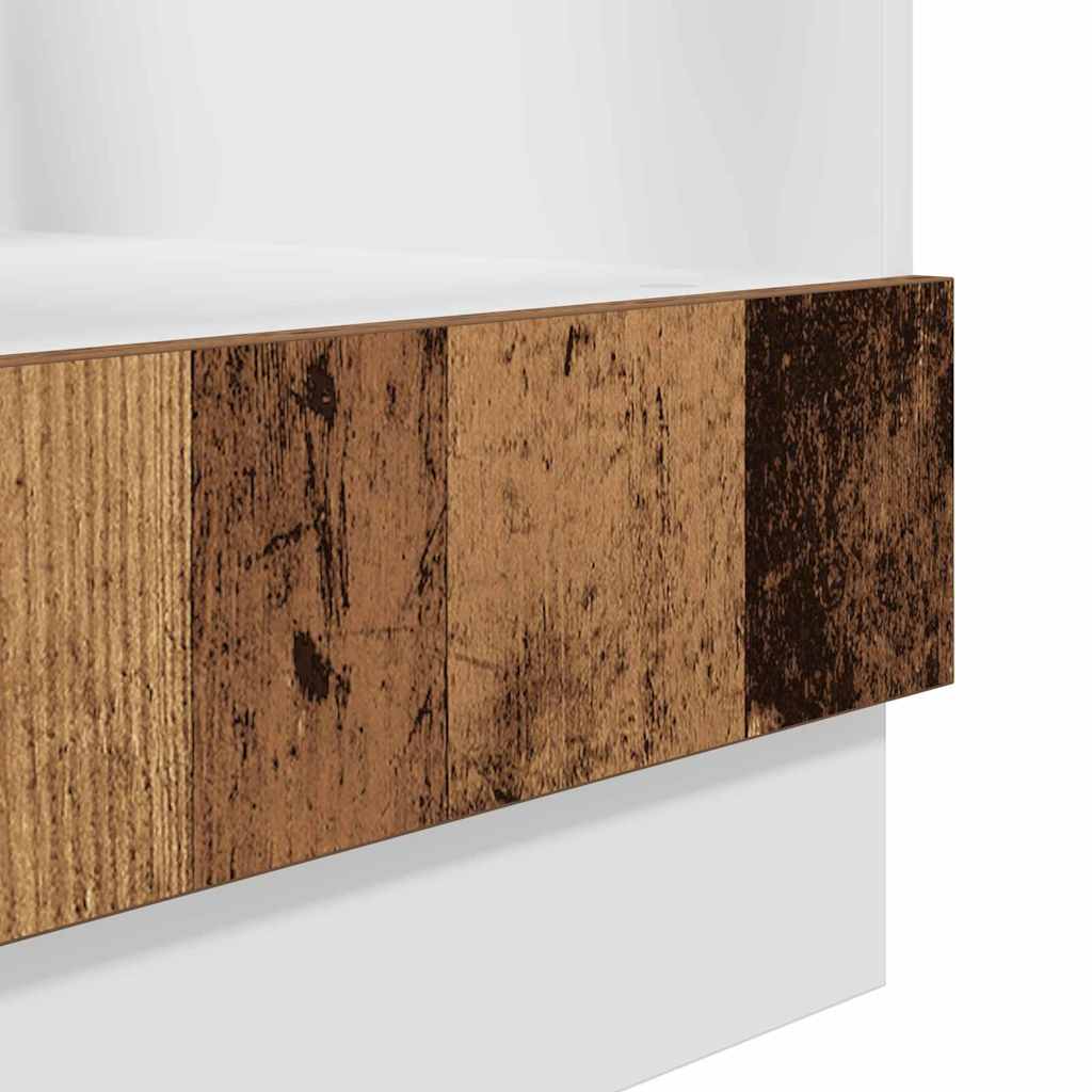 Hanging Cabinet Old Wood 60 x 46 x 81.5 cm Engineered Wood