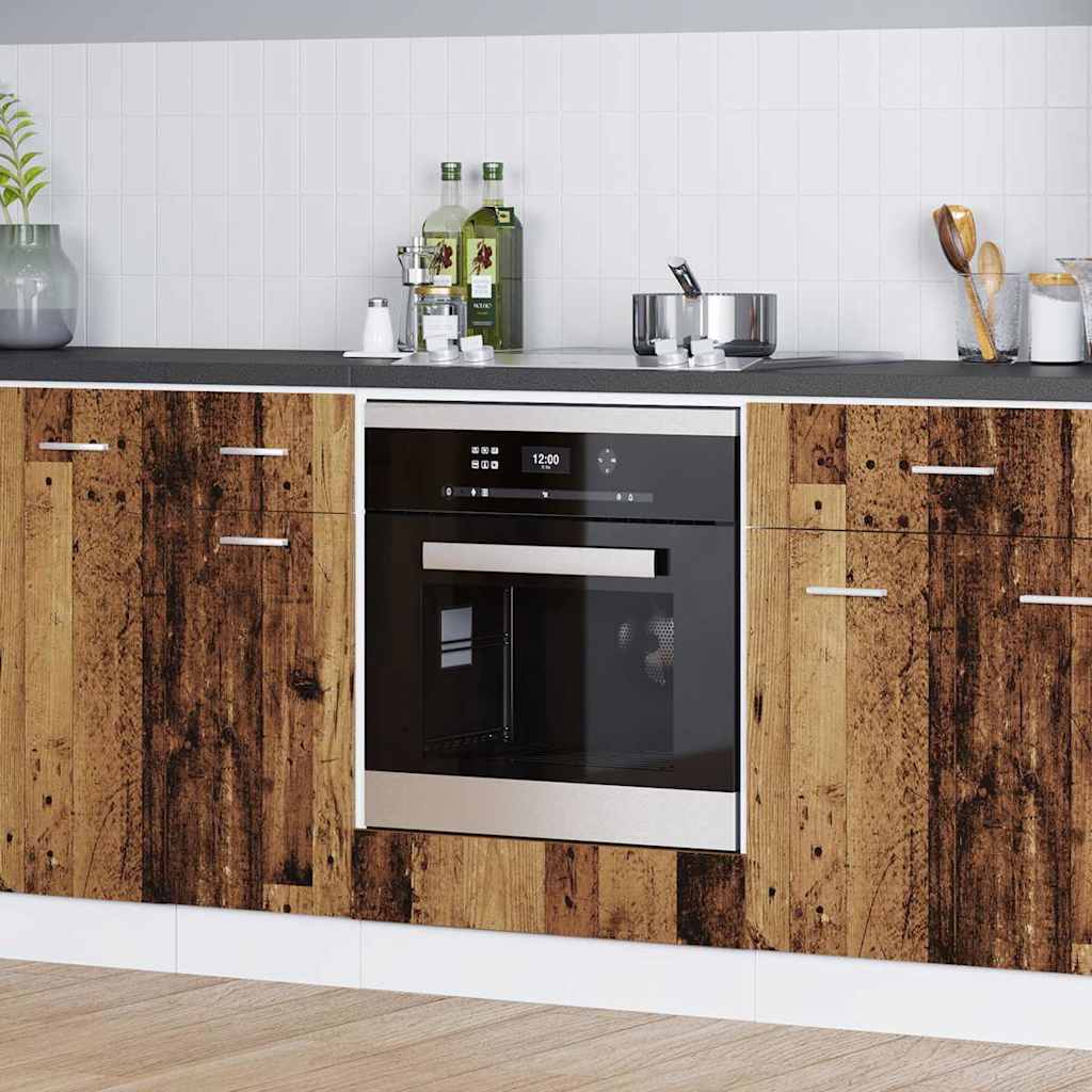 Hanging Cabinet Old Wood 60 x 46 x 81.5 cm Engineered Wood